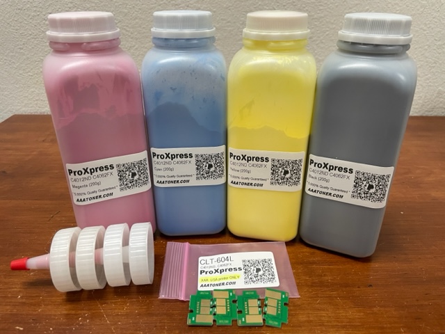 Toner Refill for Samsung 604, 604L ProXpress C4012, C4012ND, C4062, C4062FX