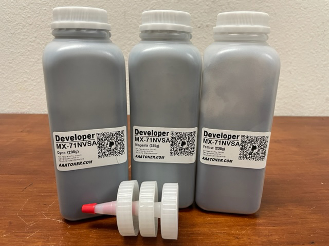 MX-71NVSA Developer Refill for Sharp MX-6201N, MX-7001N