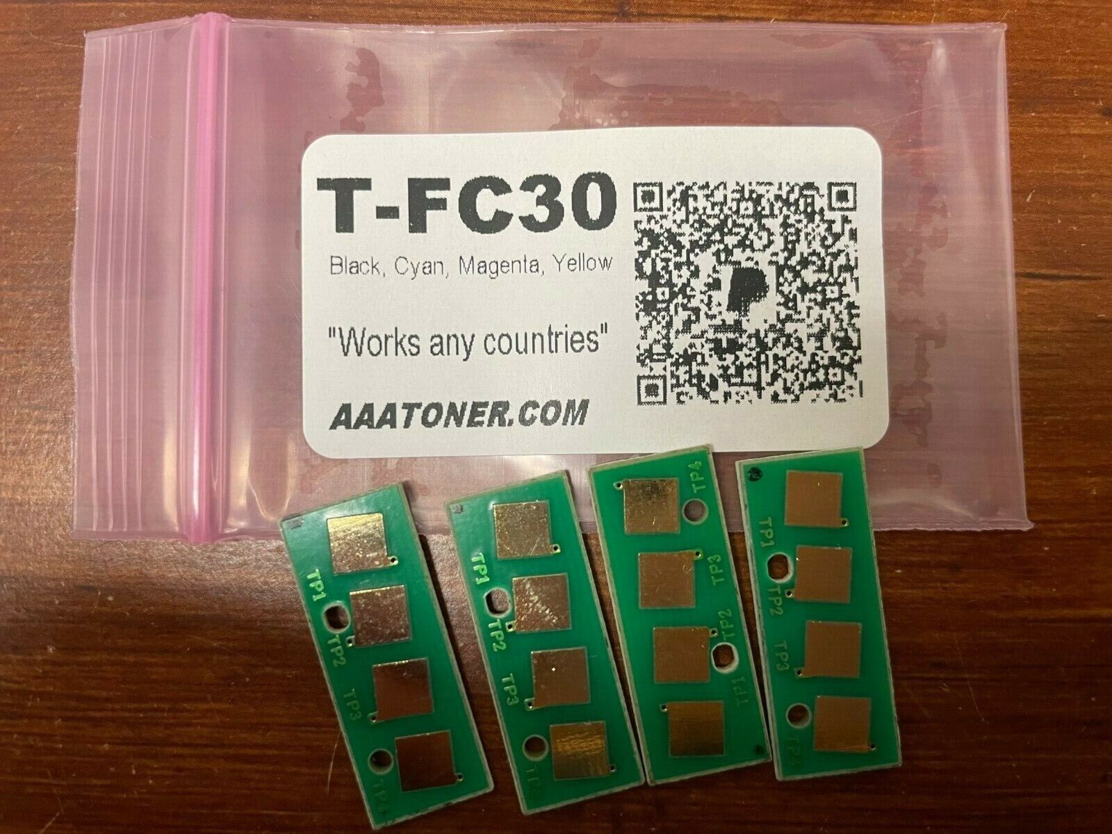 Toner Chip for Toshiba e-Studio 2051C, 2551C, 2050C, 2550C (T-FC30)