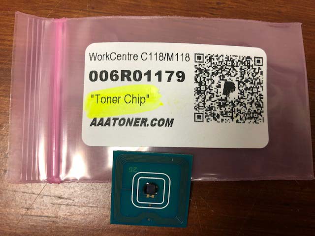 " 006R01179 " Toner Chip for Xerox CopyCentre C118, C118PL, WorkCentre M118, M118DN, M118IDX