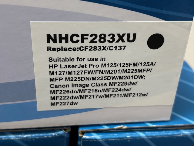 Compatible Toner Cartridge for HP CF283X (83X) High Yields, Canon 137 (CF283A, 83A) - Image 2