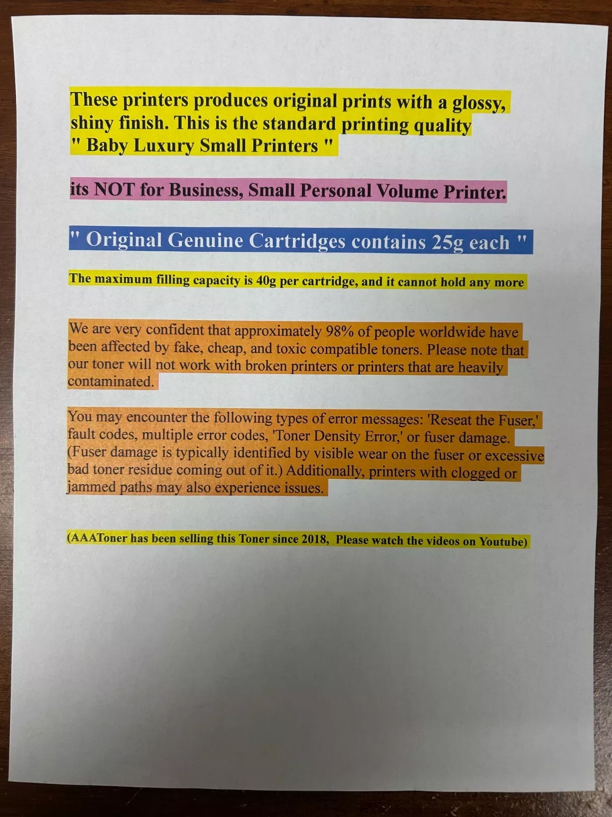 Toner Chip for Xerox Phaser 6000, 6010 Workcentre 6015 (USA) - Image 2