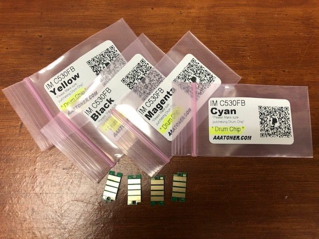 Drum (Imaging unit) Refill for Ricoh IM C530FB Color LED Multifunction Printer