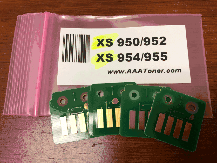 Toner Chips for Lexmark XS950, XS952, XS954, XS955 (Dedicated for XS) !!