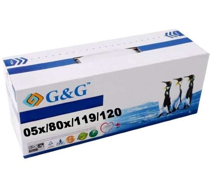 Compatible Toner Cartridge for HP CF280X (80X), CE505X (05X), Canon 119X, Canon 120 Toner Cartridge – UNIVERSAL