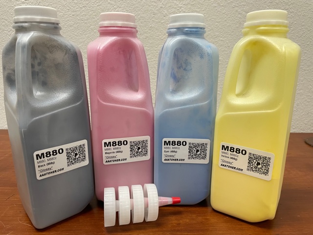 Toner Refill for HP HP CF300A, CF301A, CF302A, CF303A, Color LaserJet Enterprise Flow M880 (827A) - Image 2