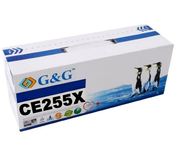 Compatible Toner Cartridge for HP CE255X (55X), Canon CRG-324, P3010, P3015, M525, M521