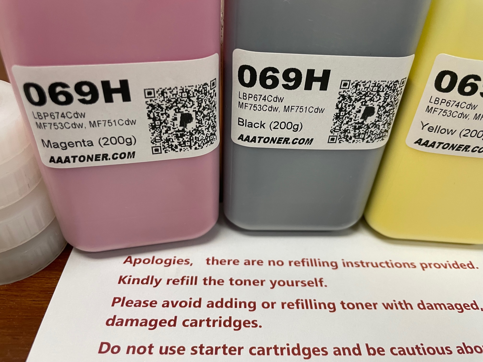 Toner Refill for Canon imageCLASS LBP674Cdw, MF753Cdw, MF751Cdw (069, 069H) - Image 4