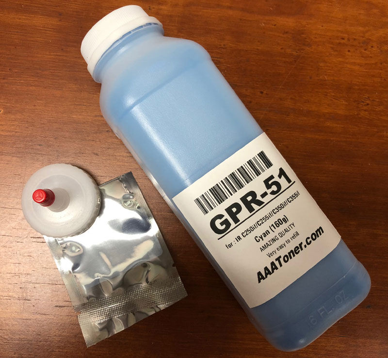 Toner Refill for Canon (GPR-51, GPR51) for imageRUNNER ADVANCE C250if, C255if, C350if, C350P, C355if - Image 4