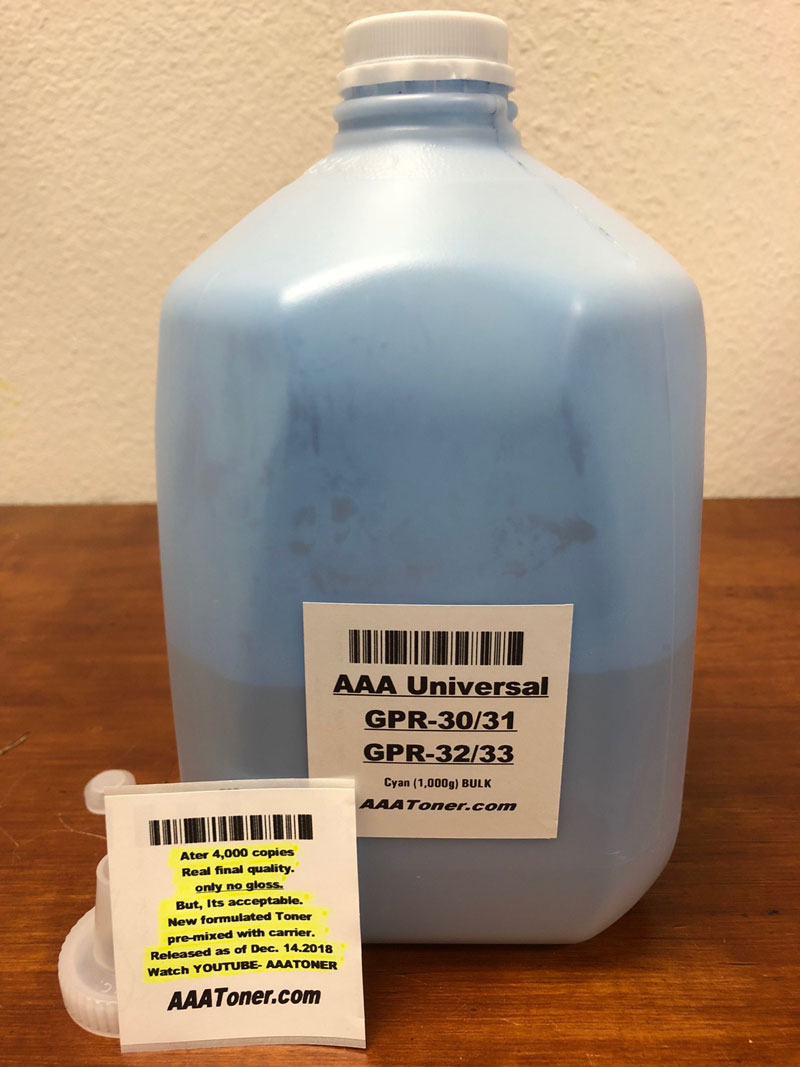 Toner Refill for Canon (GPR-30, GPR-31, GPR-32, GPR-33) for imageRUNNER ADVANCE C5045, C5051, C5250, C5255, C5030, C5035, C5235, C5240, C9065 , C9075, C9270, C9280, C7055, C7065, C7260 - Image 5