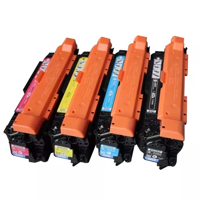 Compatible Toner Cartridge for HP CE270A, CE271A, CE272A, CE273A, Color LaserJet CP5525n, M750 (650A)