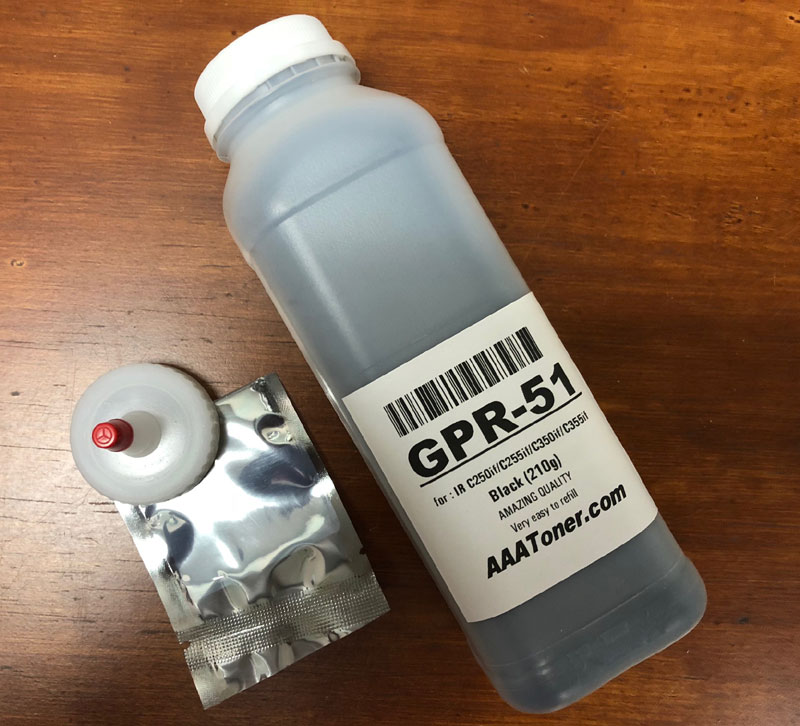 Toner Refill for Canon (GPR-51, GPR51) for imageRUNNER ADVANCE C250if, C255if, C350if, C350P, C355if - Image 5