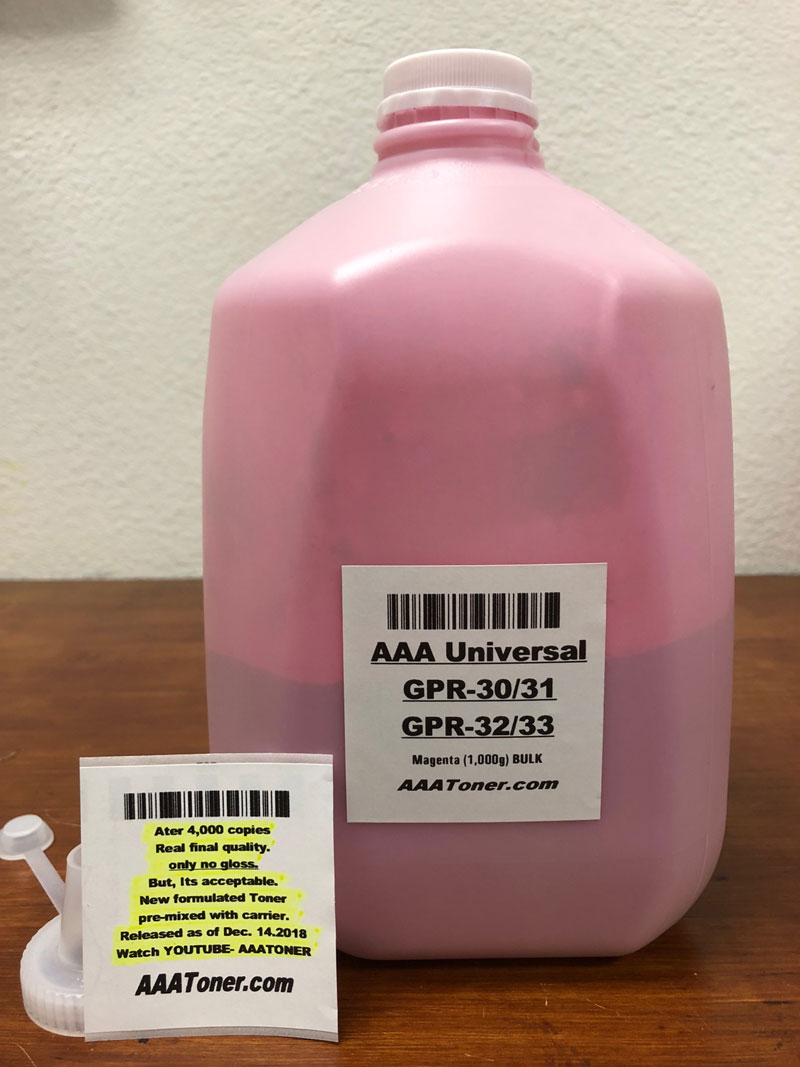 Toner Refill for Canon (GPR-30, GPR-31, GPR-32, GPR-33) for imageRUNNER ADVANCE C5045, C5051, C5250, C5255, C5030, C5035, C5235, C5240, C9065 , C9075, C9270, C9280, C7055, C7065, C7260 - Image 6