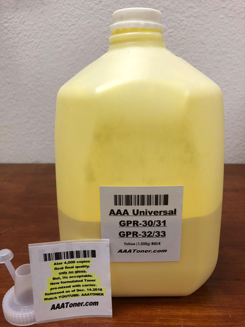 Toner Refill for Canon (GPR-30, GPR-31, GPR-32, GPR-33) for imageRUNNER ADVANCE C5045, C5051, C5250, C5255, C5030, C5035, C5235, C5240, C9065 , C9075, C9270, C9280, C7055, C7065, C7260 - Image 7