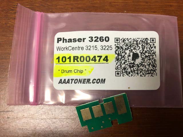 Toner Chip, Drum Chip for Xerox Phaser 3052, 3260, WorkCentre 3215, 3225 - Image 2