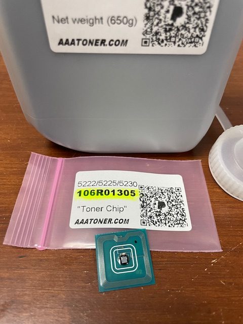 (650g) Toner Refill for Xerox WorkCentre 5222, 5225, 5230 + Chip - Image 5