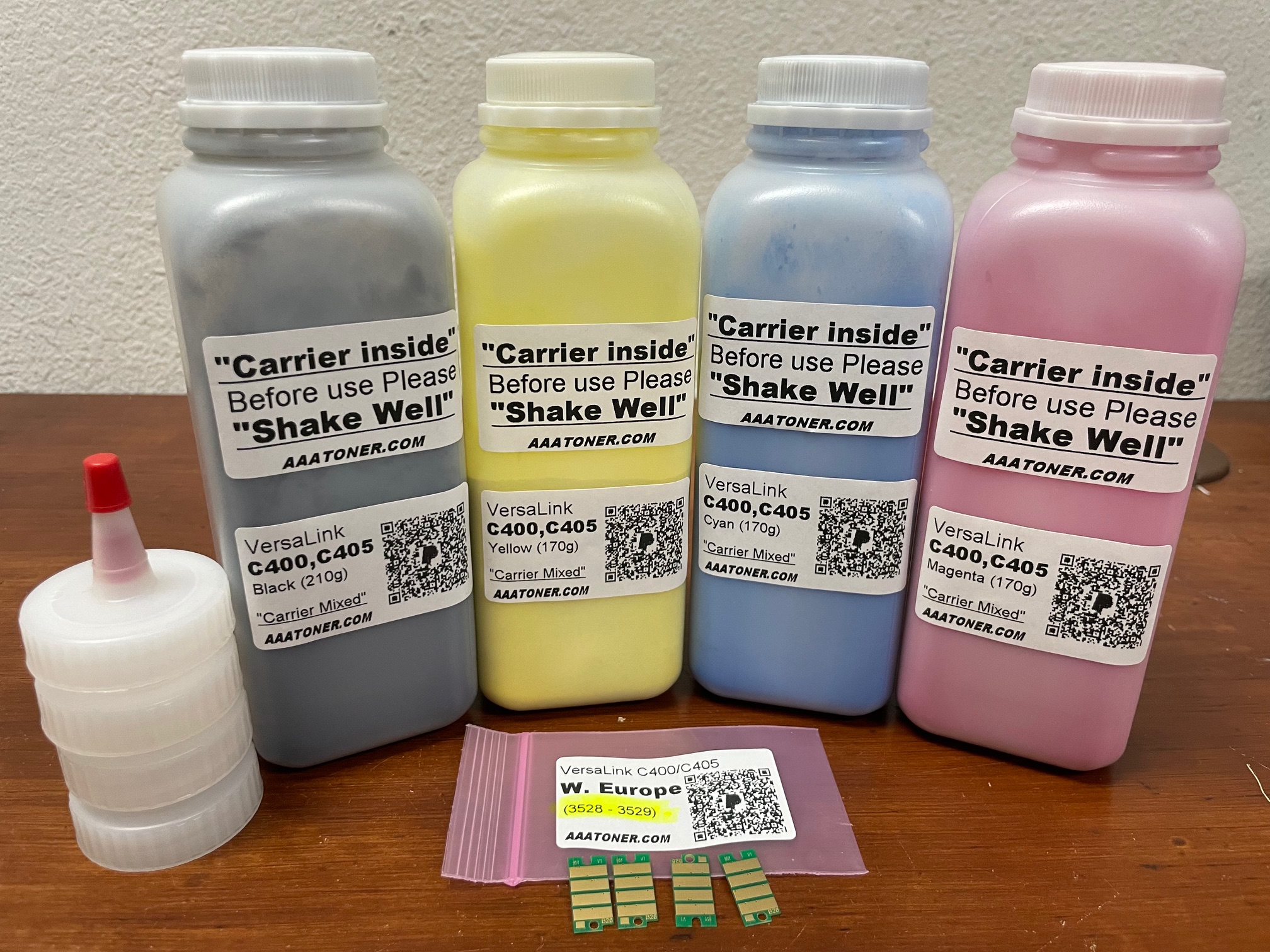 Toner Refill for Xerox VersaLink C400, C400DN, VersaLink C405, C405DN (W. Europe) - Image 3