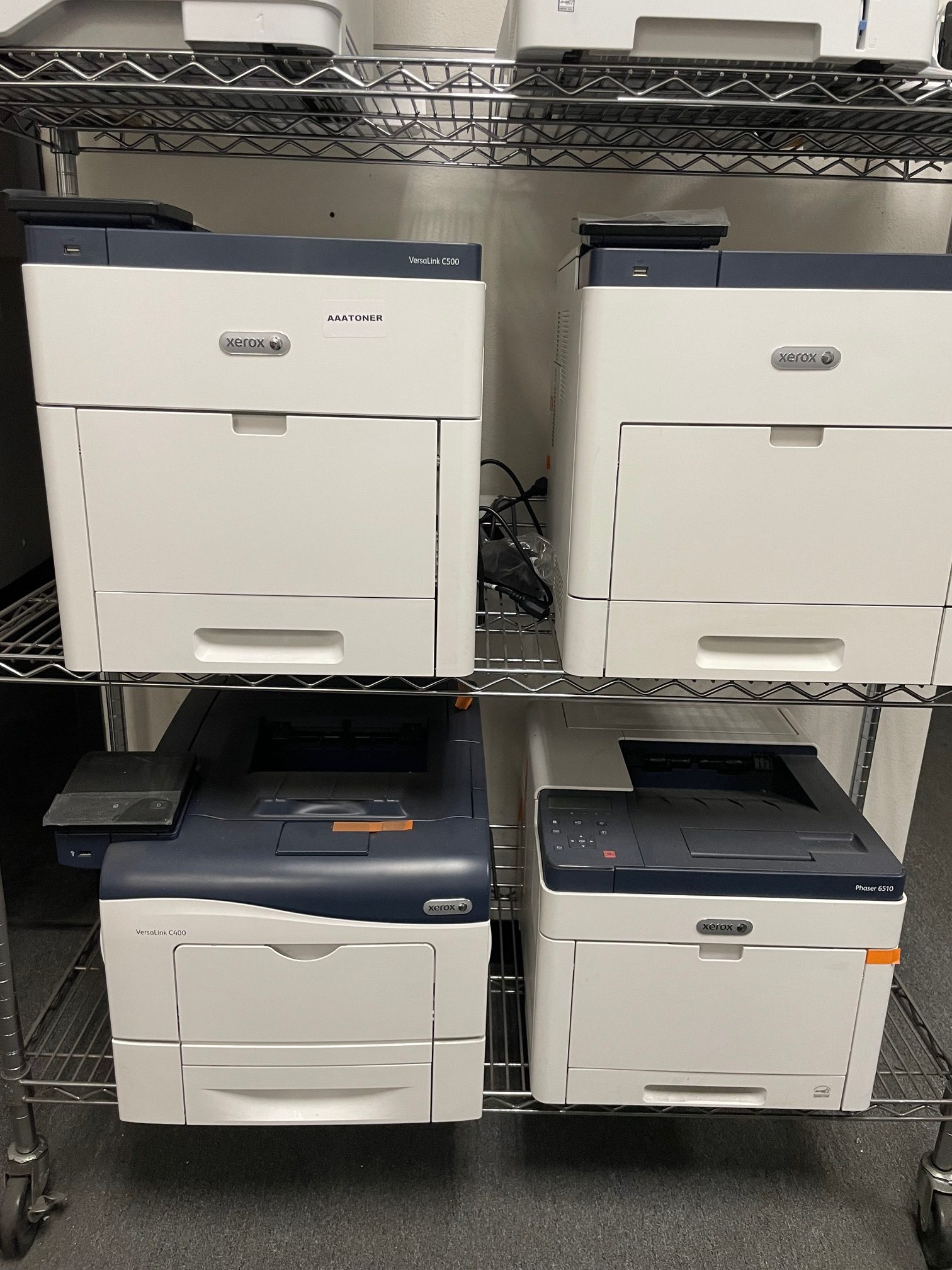 (250g x 4) EXTRA High Capacity Toner Refill for Xerox VersaLink C605 + 4 Chips (USA) - Image 3