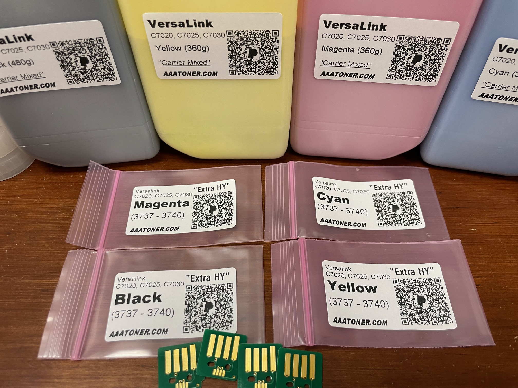 Toner Refill for Xerox VersaLink C7020, VersaLink C7025, VersaLink C7030 (Sold, USA / W. Europe) - Image 8