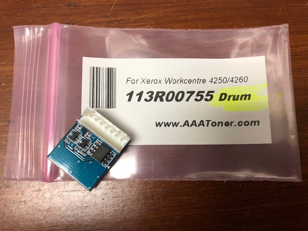 Toner Chip, imaging Unit Drum for Xerox WorkCentre 4250, 4250C, 4250S, 4250X, 4250XF, WorkCentre 4260, 4260S, 4260X, 4260XF - Image 3