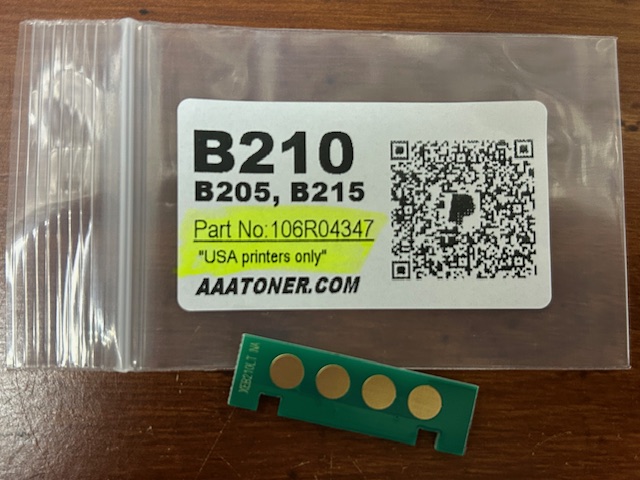 Toner Chip for Xerox B210, B205, B215 Printer - Image 3