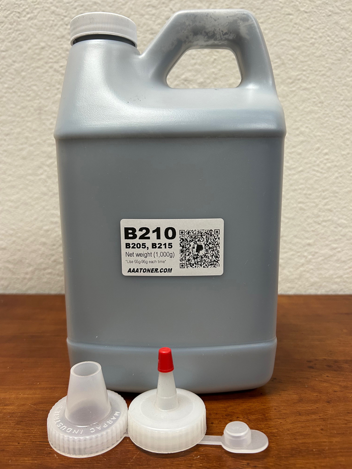 (1,000g/1kg) Bulk Toner Refill for Xerox B210, B205, B215 Multifunction Printer