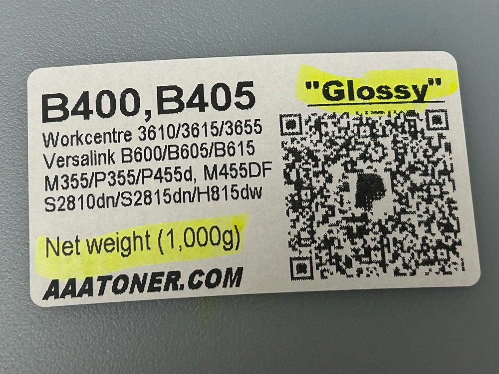 FOREVER refillable Toner Refill for Xerox VersaLink B600, B605, B610, B615 - Image 7