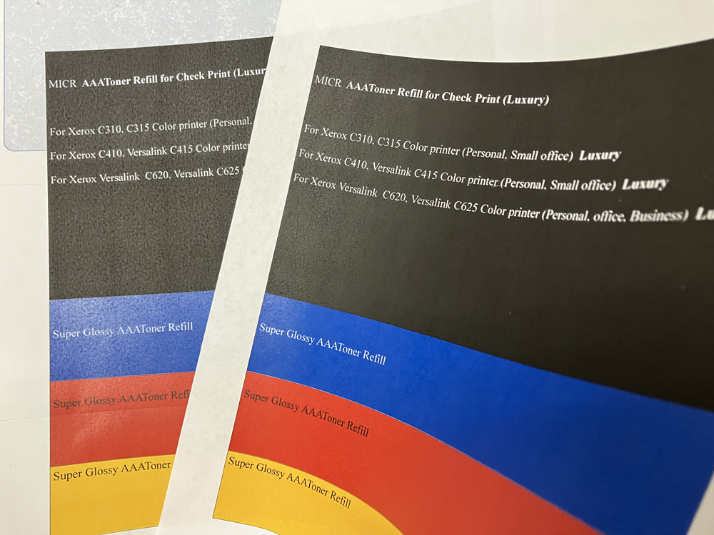 MICR Color (Set up) for Xerox C310, C315 Color Toner Refill (80g) + Special Developer Drum Refill MICR (100g) - Image 4