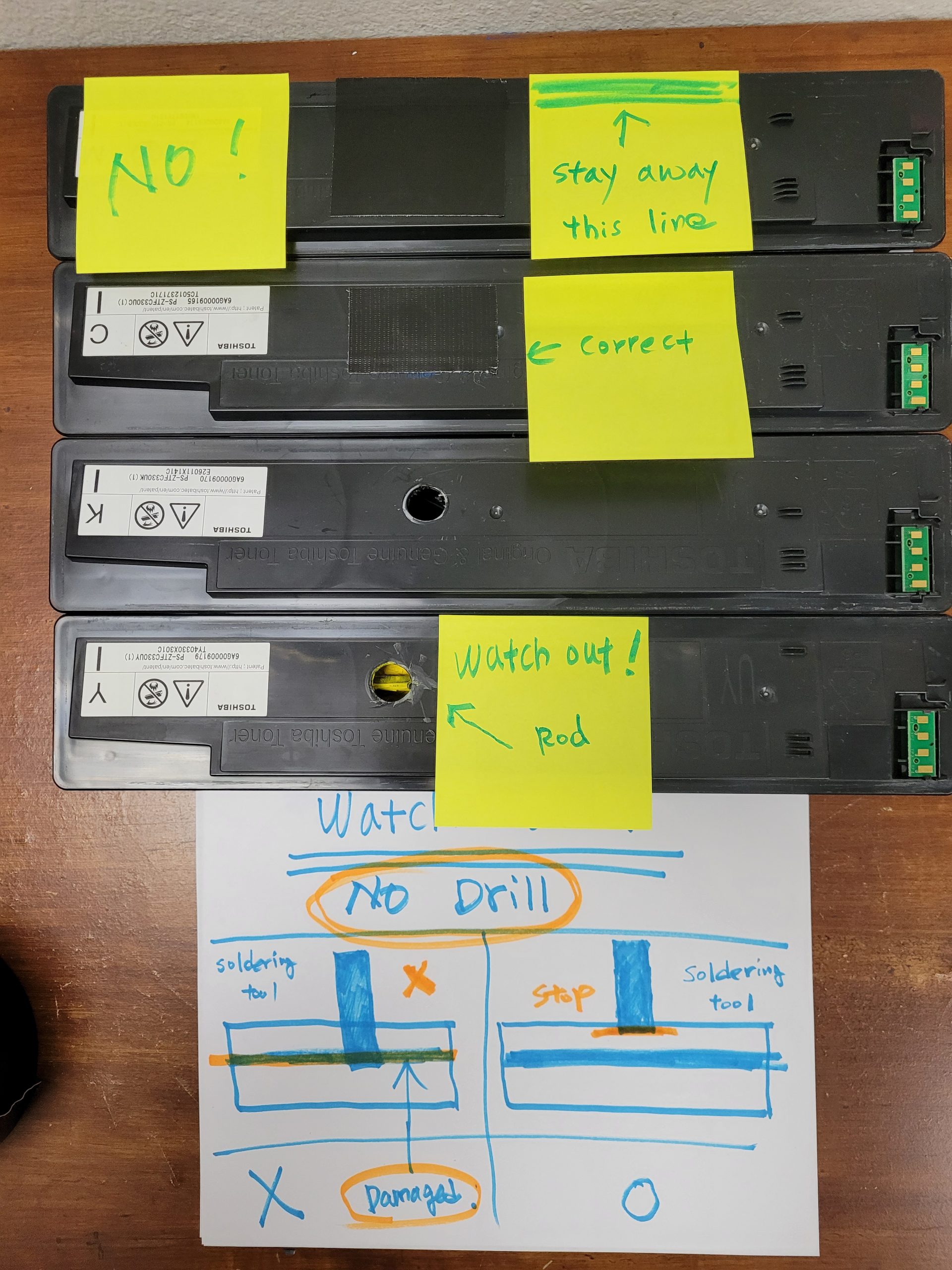 Color Toner Refill for Toshiba e-Studio 330AC, 400AC (T-FC330, TFC330) - Image 12