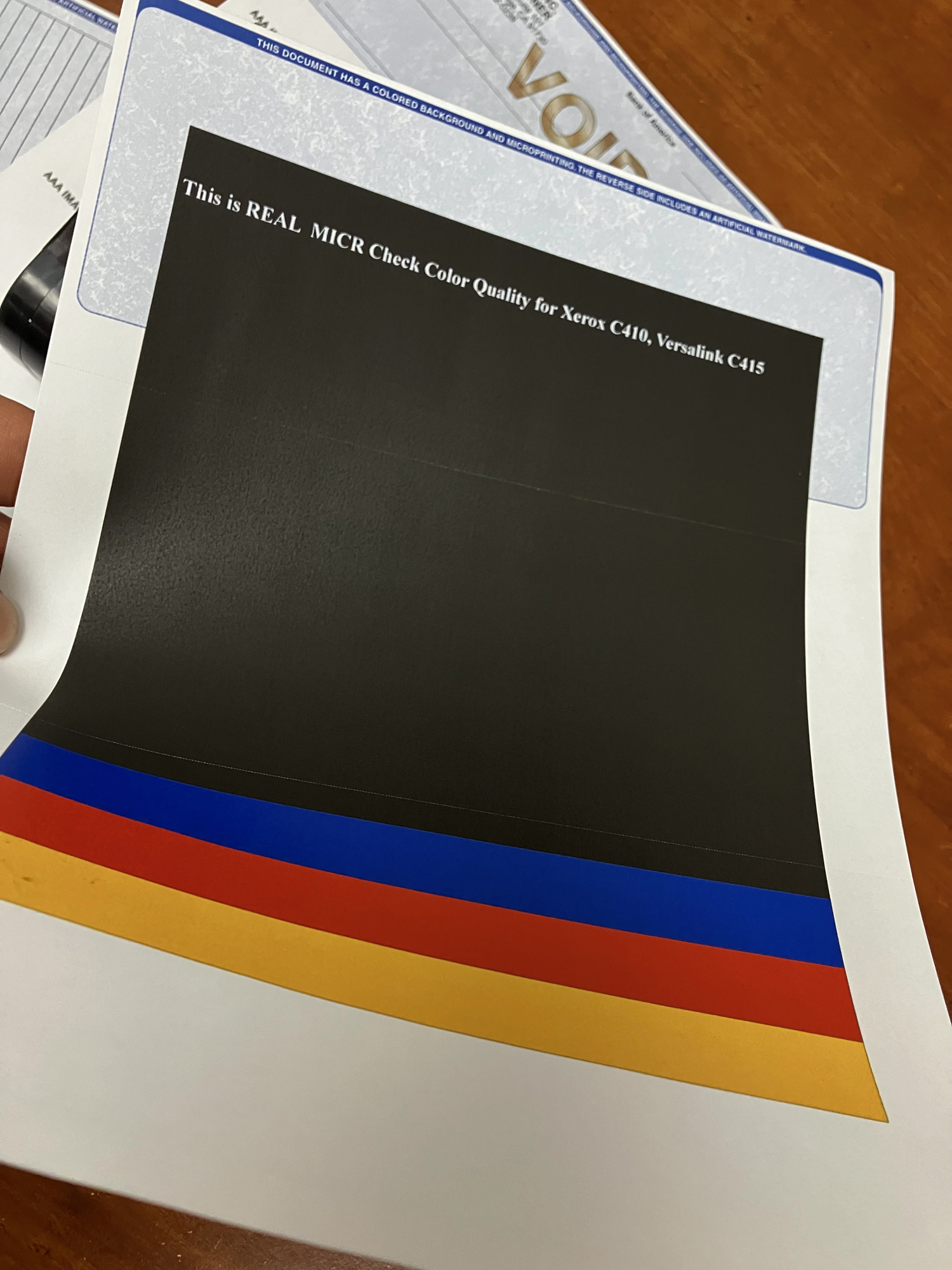 MICR Color (Check Print) for use in Xerox C410, Versalink C415 Remanufactured 006R04677 Toner Cartridge (Ready to use) - Image 3