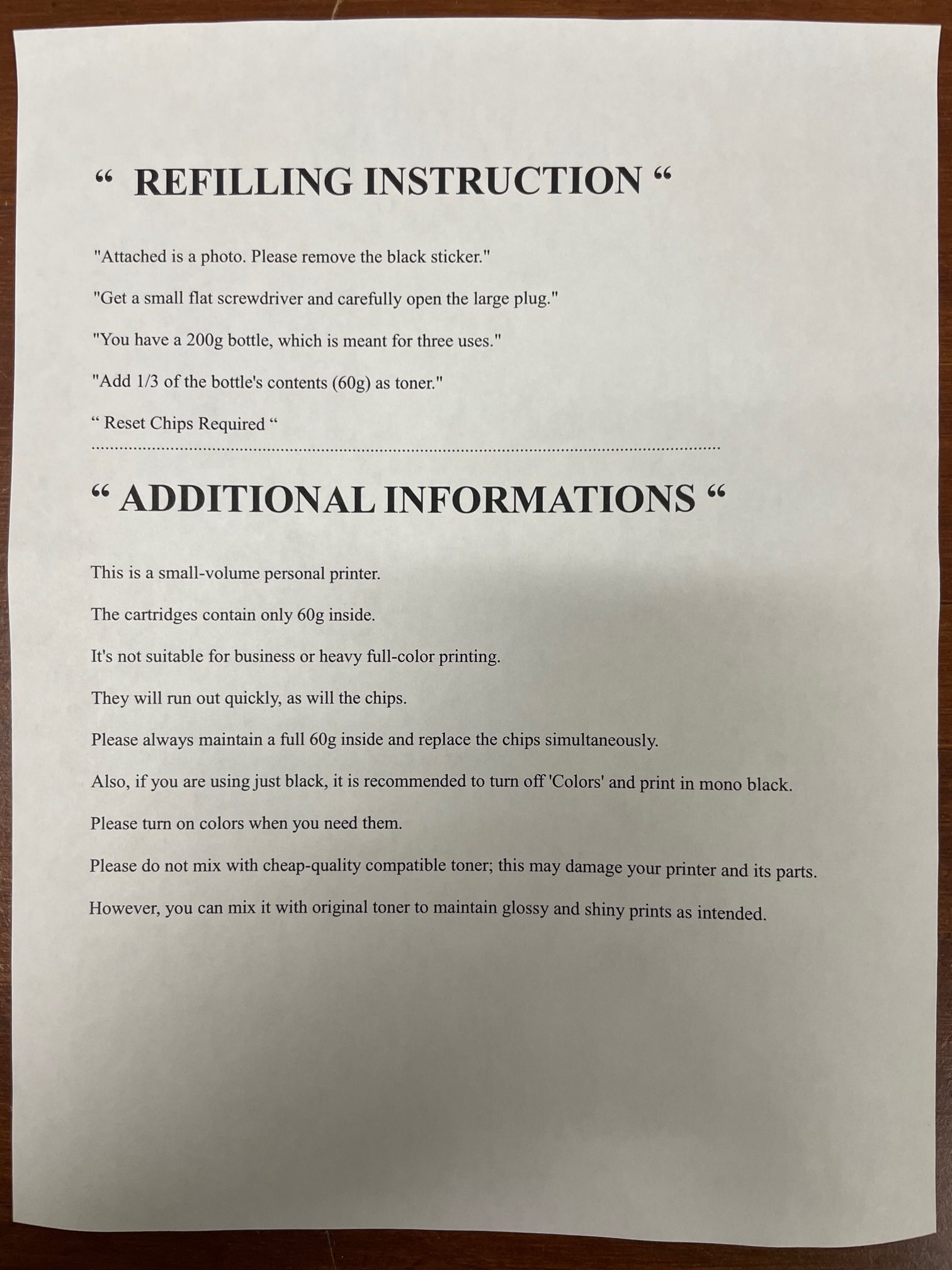 Toner Refill for Xerox C310, C315, Xerox C410, Versalink C415, Xerox C325, Xerox Versalink C620 and Versalink C625 color printers - Image 14