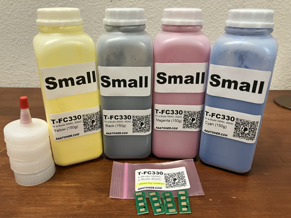 Color Toner Refill for Toshiba e-Studio 330AC, 400AC (T-FC330, TFC330) - Image 9