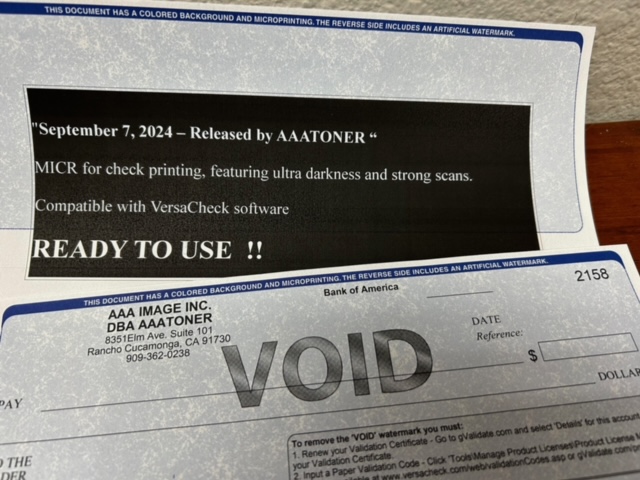 MICR Check Printer for (Pantum) G&G GT410X, GT410, GT410A, GT410Y, P4100DW, P4100 Print MICR Toner Cartridge - READY TO USE !! - Image 3