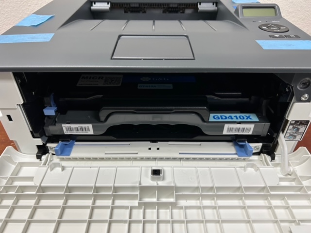 MICR Check Printer for (Pantum) G&G GT410X, GT410, GT410A, GT410Y, P4100DW, P4100 Print MICR Toner Cartridge - READY TO USE !! - Image 7