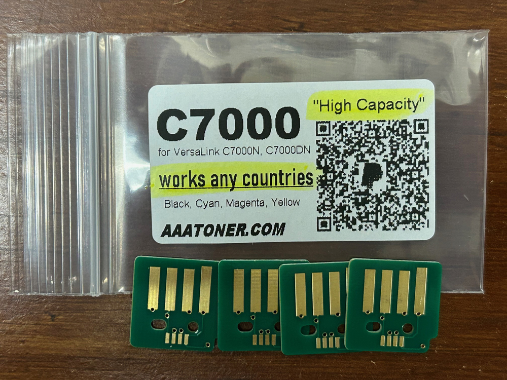 Toner Chip for Xerox VersaLink C7000, C7000N, C7000DN (works any countries)
