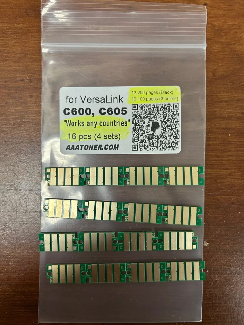 High Capacity Toner Chips for Xerox VersaLink C600, C605 (works any countries)