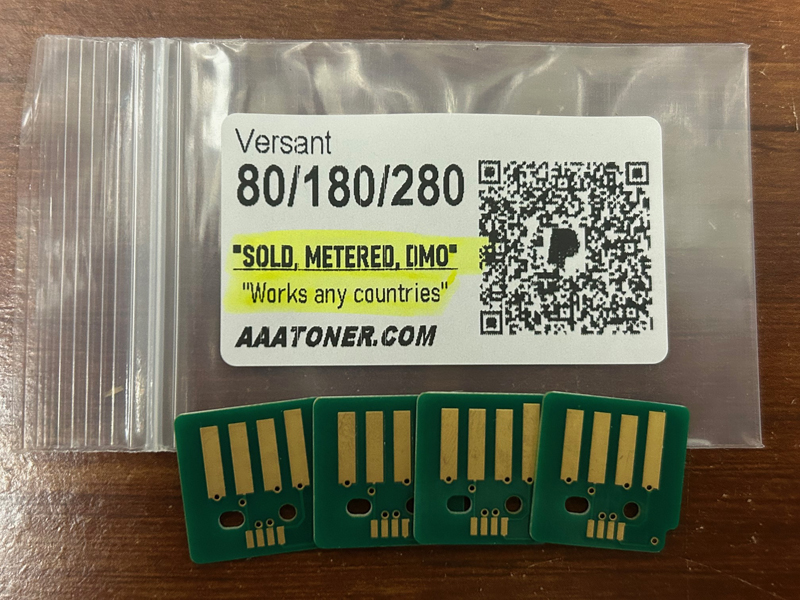 Toner Chip for Xerox Versant 80,180, 280 Press (works any countries)