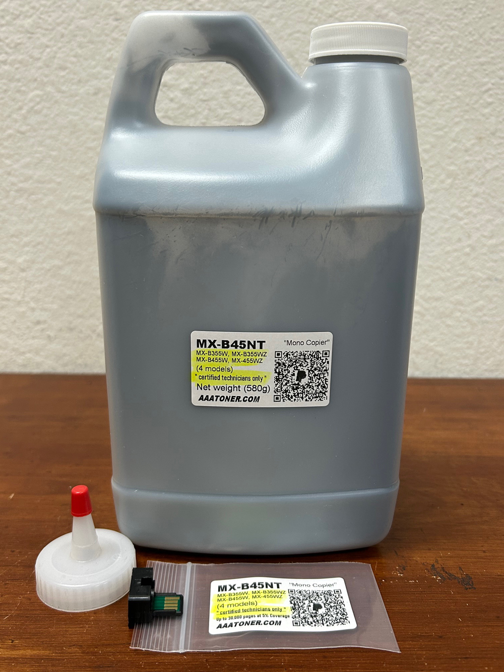 Toner Chip, Toner Refill for for Sharp MX-B355W, MX-B355WZ, MX-B455W, MX-455WZ (MX-B35NT, MX-B45NT) (4 models) " certified technicians only " - Image 6