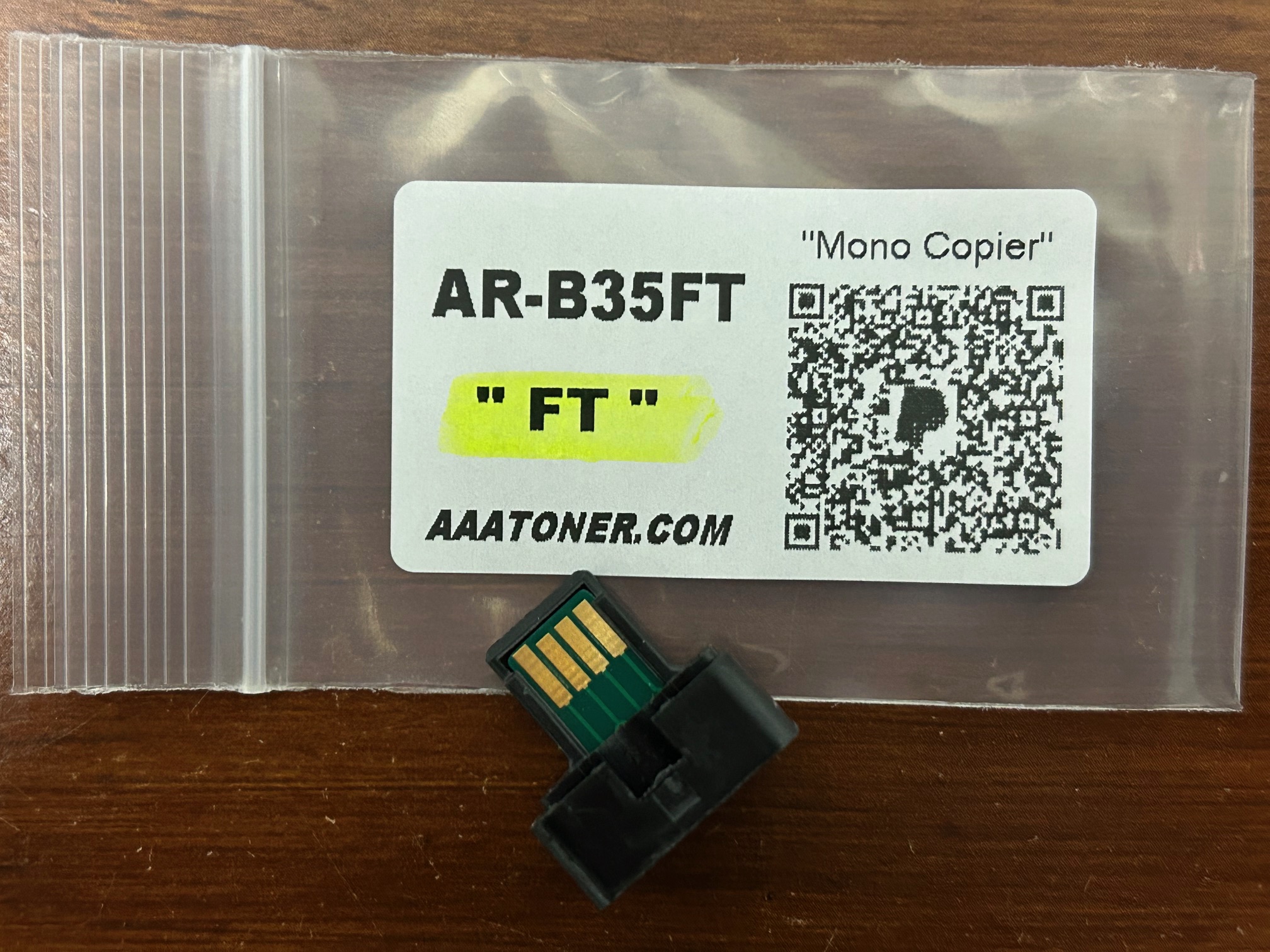 Toner Chip for Sharp MX-B45GT, MX-B35GT, MX-B45AT, MX-B35AT, MX-B45FT, MX-B35FT, AR-B35FT (international) - Image 5