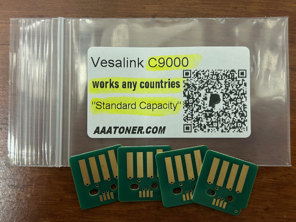 Standard Capacity Toner Chip for Xerox VersaLink C9000, C9000DT (works any countries)
