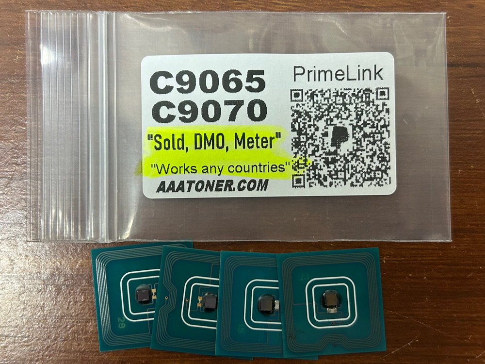 Toner Chip for Xerox PrimeLink C9065, C9070 Production Digital Printer (works any countries)